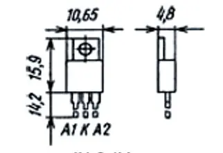 КД638ВС диодная сборка фото 2