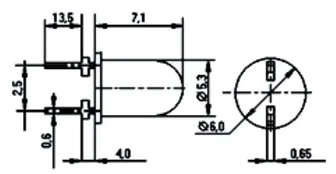 АЛ307ММ диод светоизлучающий фото 2 АЛ307ММ диод светоизлучающий фото 2