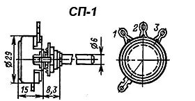 СП-1 1Вт 470кОм фото 3