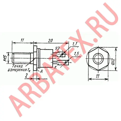 Т112-16-4-2 тиристор фото 3