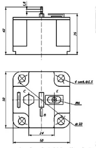 ТКД265-125-6 транзистор силовой фото 3