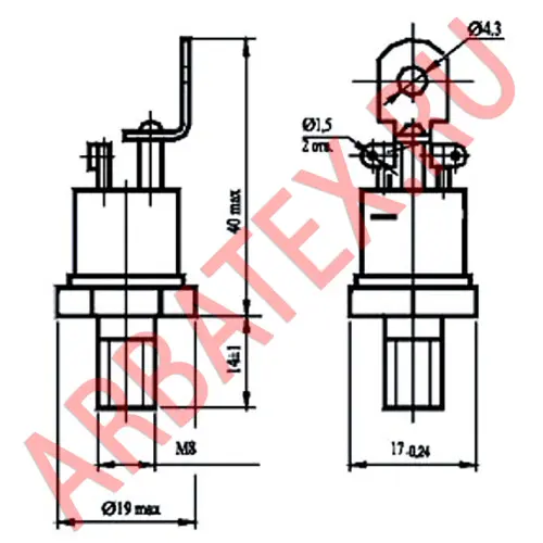 2ТО132-40-6 тиристор фото 3