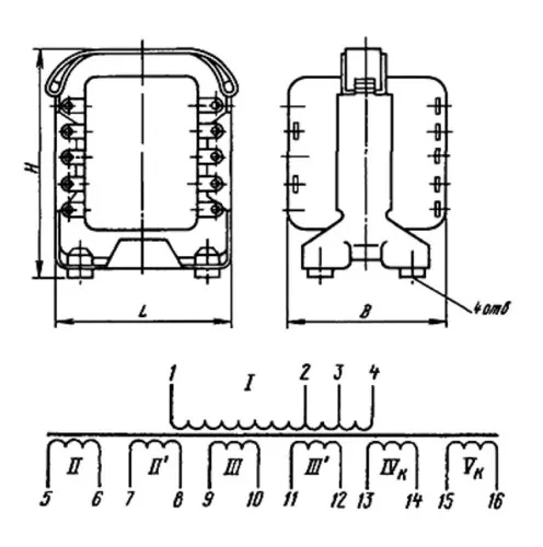 ТПП10-40-400В трансформатор фото 3 ТПП10-40-400В трансформатор фото 3