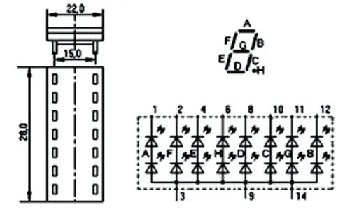 КЛЦ202В индикатор знакосинтезирующий фото 6 КЛЦ202В индикатор знакосинтезирующий фото 6