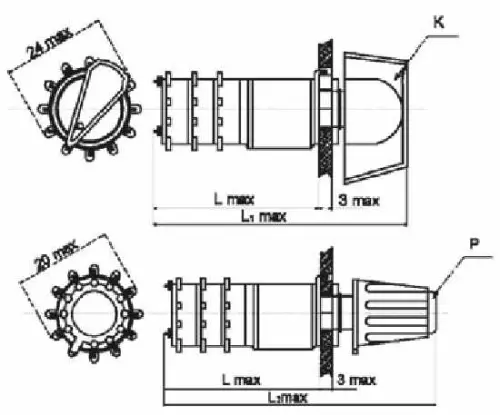ПГ2-21-2П4НВ-К переключатель галетный фото 7 ПГ2-21-2П4НВ-К переключатель галетный фото 7