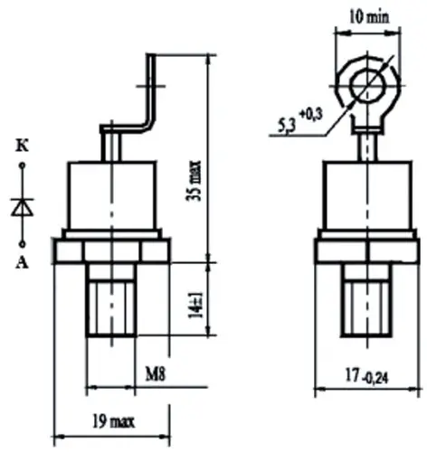 2Д132-80-10 диод фото 2