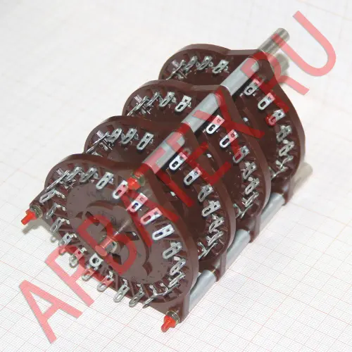 ПЩ-24П4Н1 переключатель щеточный фото 2 ПЩ-24П4Н1 переключатель щеточный фото 2