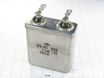 К75-40Б 1000в 4 мкф фото 2 К75-40Б 1000в 4 мкф фото 2