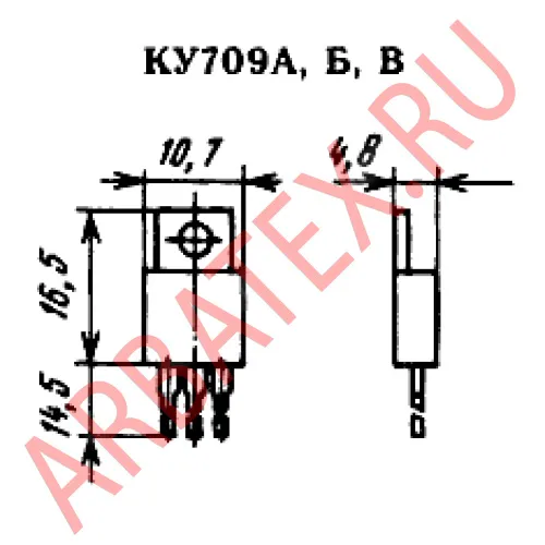 КУ709В тиристор фото 3