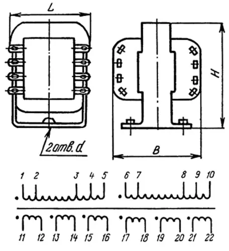 ТПП246-127/220-50 трансформатор фото 3 ТПП246-127/220-50 трансформатор фото 3