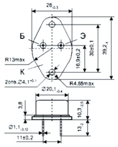 2Т818Б-2 транзистор фото 3