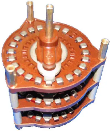 ПЩ-12П3Н2 переключатель щеточный фото 2 ПЩ-12П3Н2 переключатель щеточный фото 2