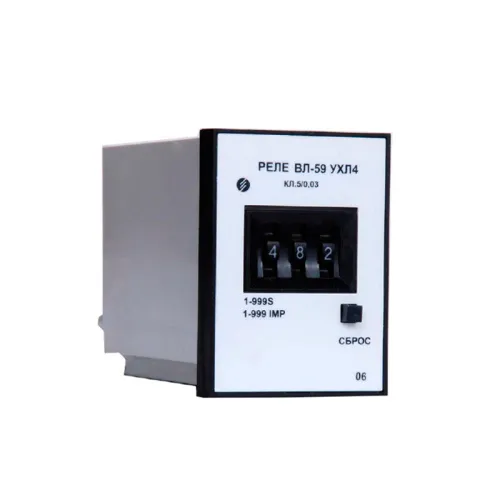 ВЛ-59 1-999 сек 220В реле времени фото 3