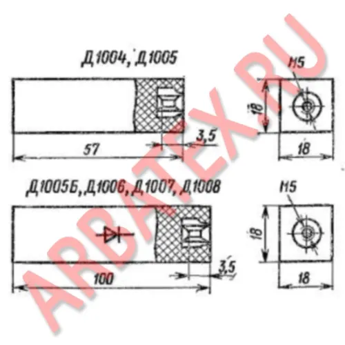 Д1004Т кремниевый столб фото 4 Д1004Т кремниевый столб фото 4