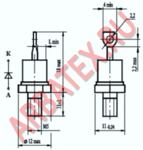 Д112-16-18 диод фото 3