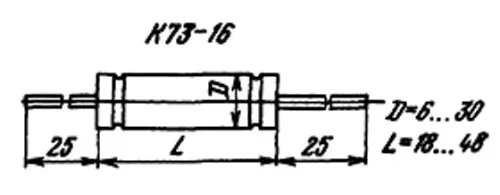 К73-16 63в 1.8 мкф фото 3 К73-16 63в 1.8 мкф фото 3