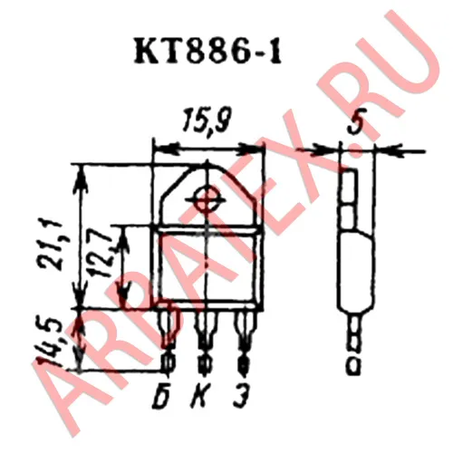 КТ886Б1 фото 3 КТ886Б1 фото 3